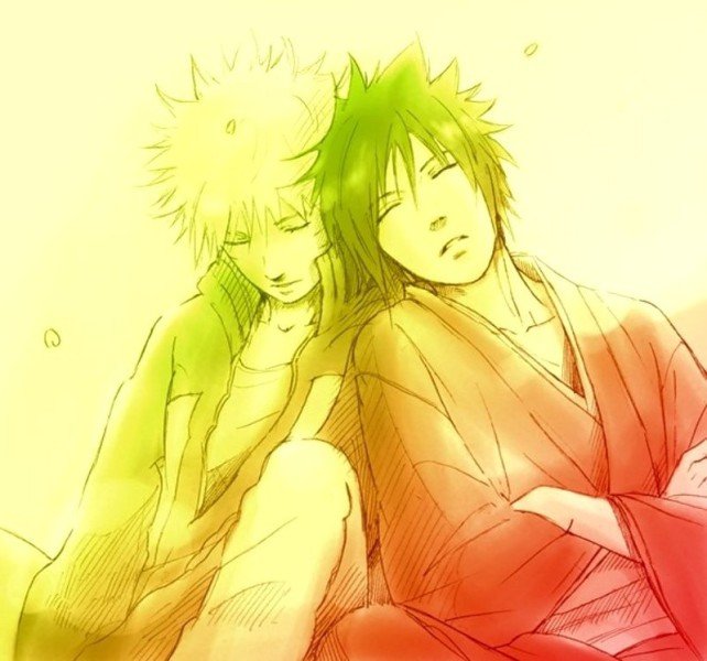 НаруСасу - аниме, naruto - оригинал