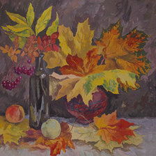 Схема вышивки «осенний натюрморт»