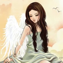 Схема вышивки «Ангелочек»