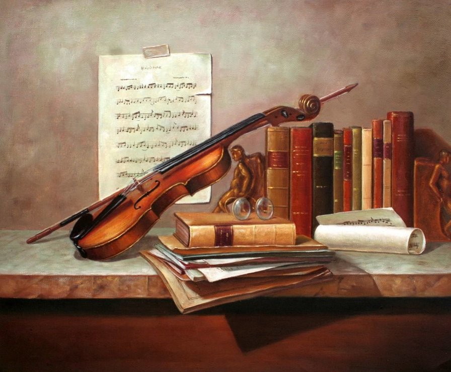 скрипка - скрипка, натюрморт, музыка - оригинал