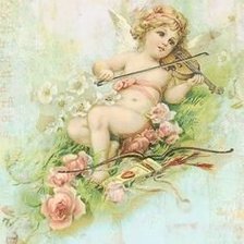 Схема вышивки «ангелы»