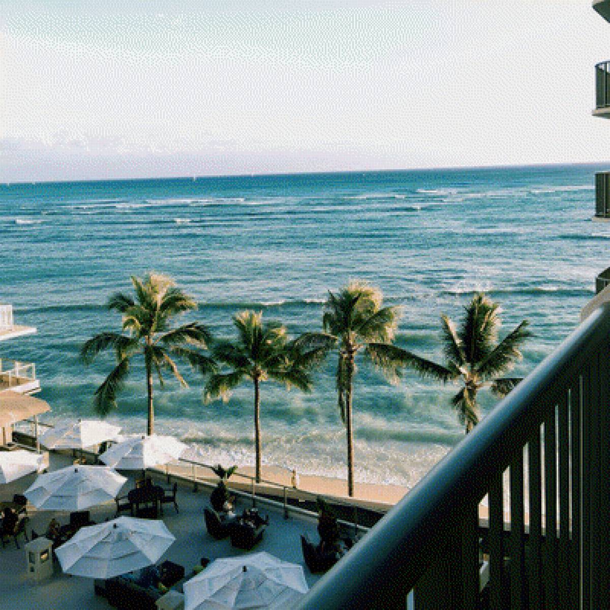 Океан - лето, пейзаж, жара, отдых, красота, волны, отель, океан, австралия - предпросмотр