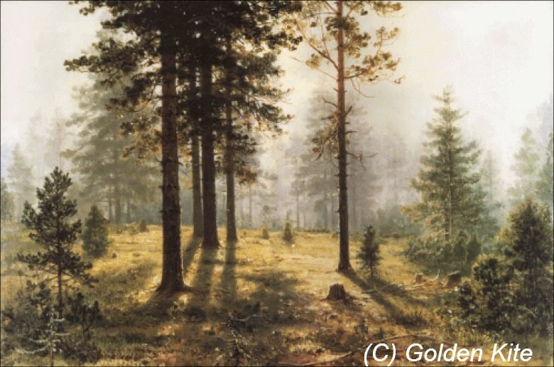 лес - лес, пейзаж - оригинал