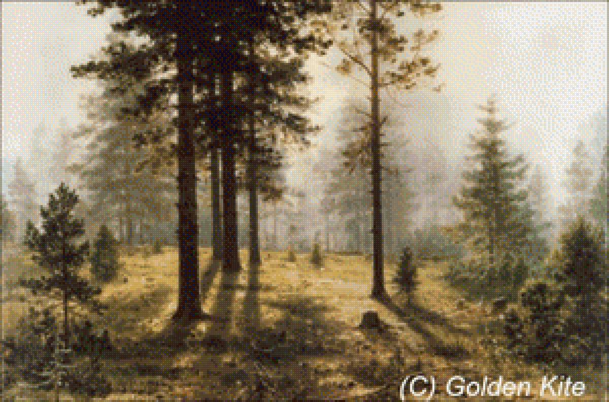 лес - пейзаж, лес - предпросмотр