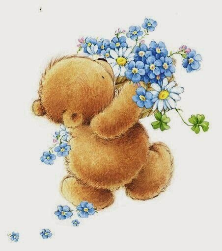 Букет - мишка, цветы - оригинал