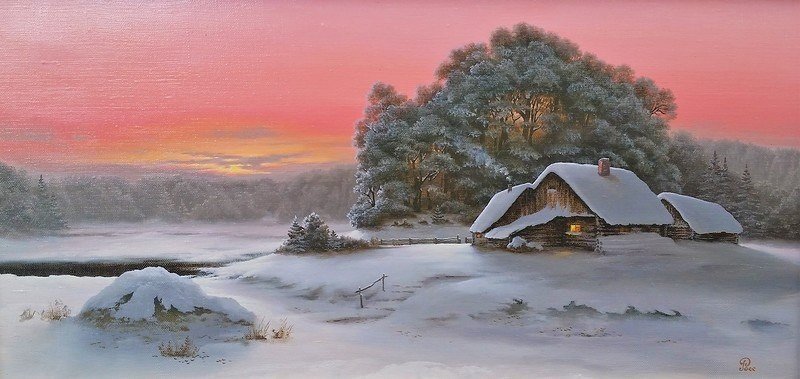 wieczór zimowy - оригинал