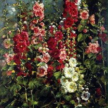 Схема вышивки «цветы»