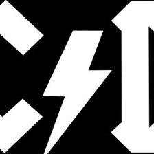 Схема вышивки «AC/DC»
