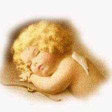 Схема вышивки «СПЯШИЙ АНГЕЛ»