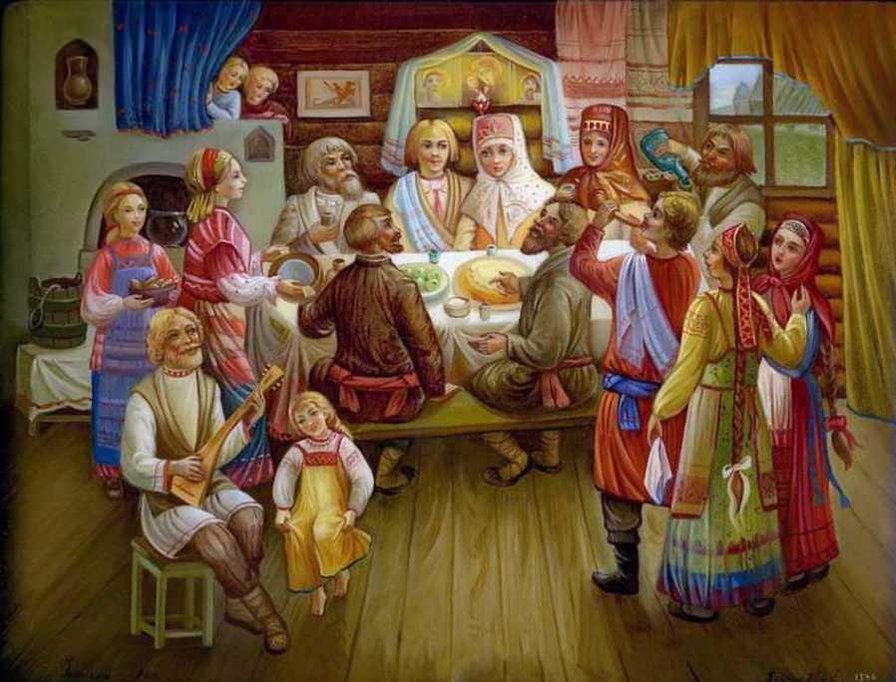 Русский праздник - обряды, традиции, русь - оригинал