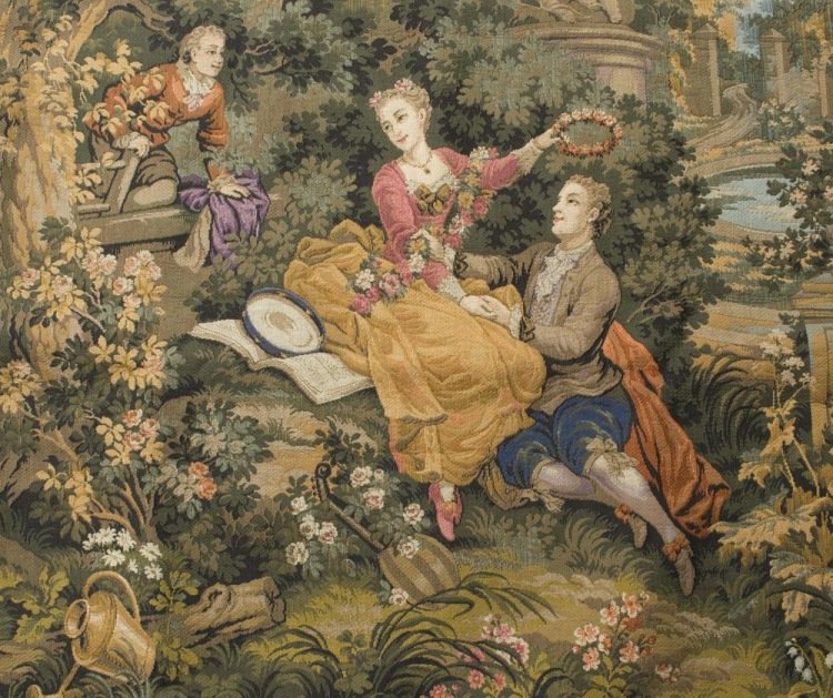 старинный гобелен - оригинал