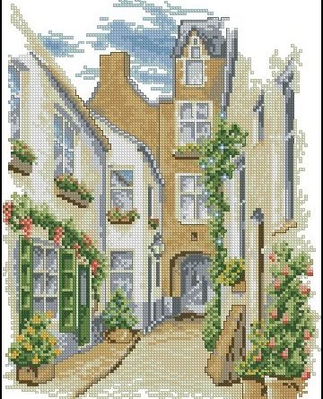 Улица в цветах 2 - оригинал