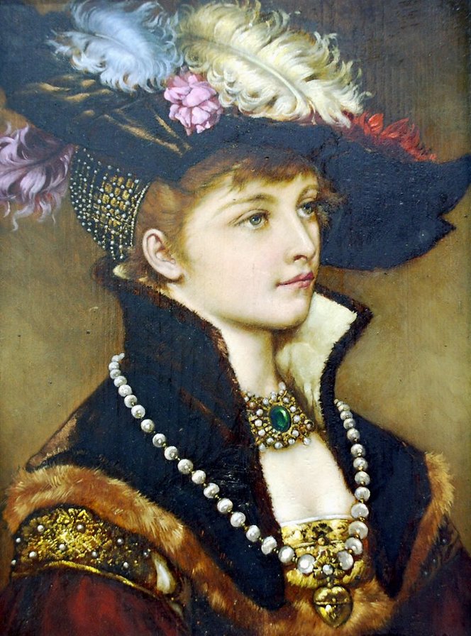 Портрет женщины - портрет - оригинал