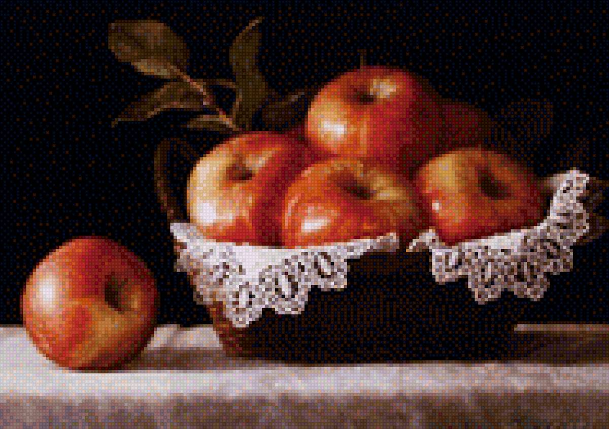 Натюрморт - натюрморт вышивка крестом - предпросмотр