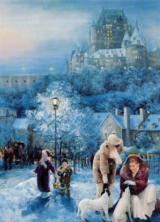 Зимняя феерия - зима - оригинал