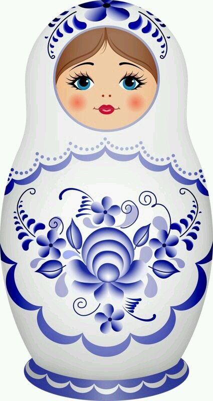 Матрёшка красавица 2 - матрешки - оригинал