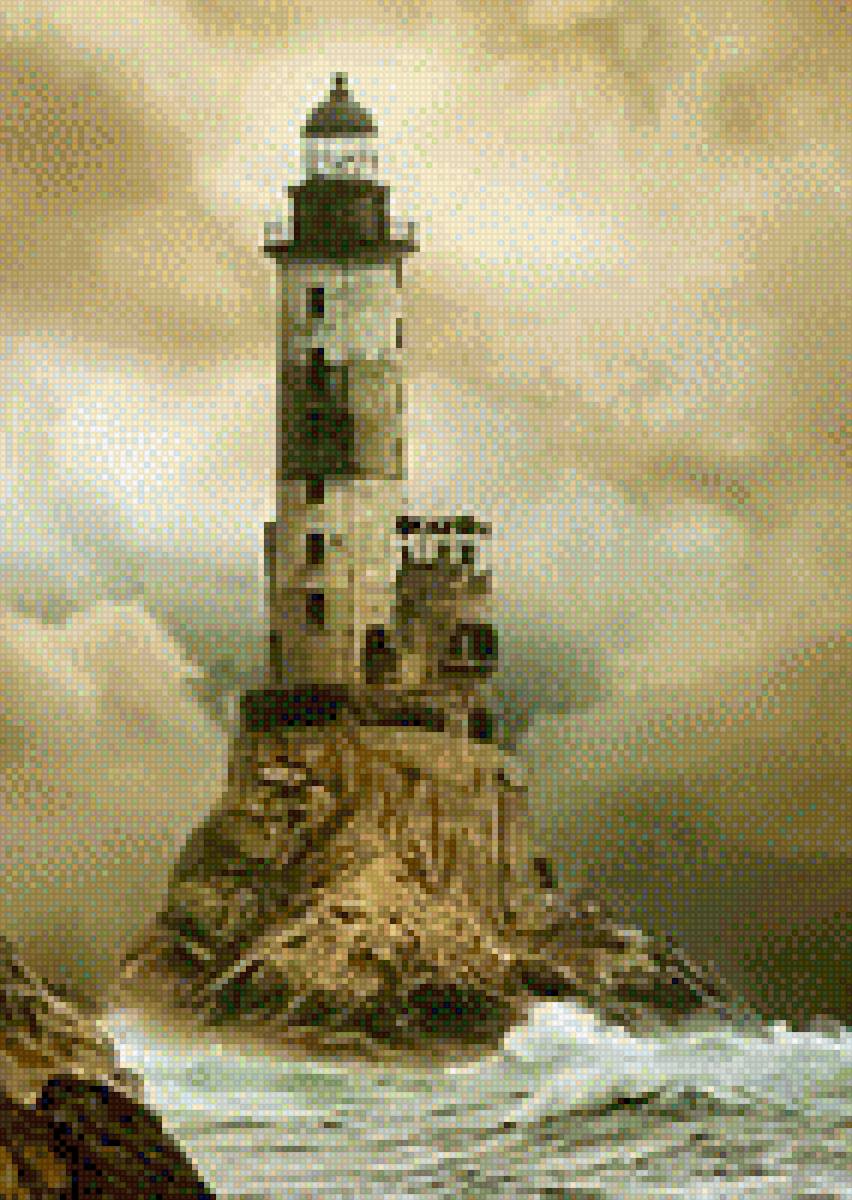 Маяк 2 - маяк море пейзаж природа - предпросмотр
