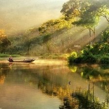 Схема вышивки «природа»