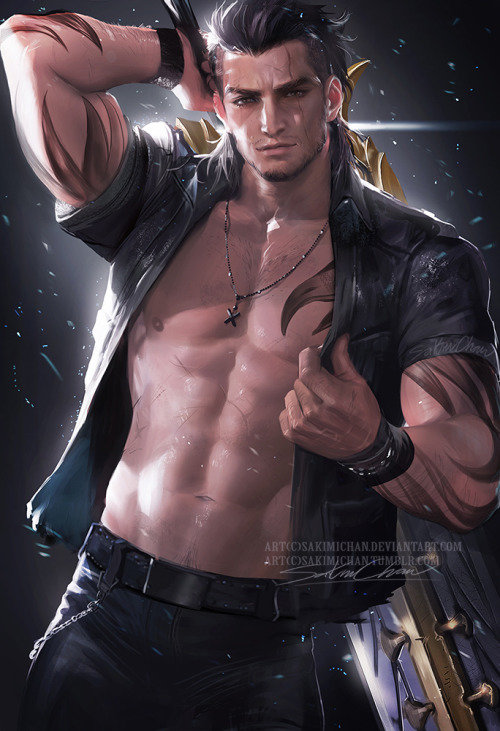 Gladiolus - fantasy, man, ffxv, gladiolus, gladio, final fantasy 15, games - оригинал