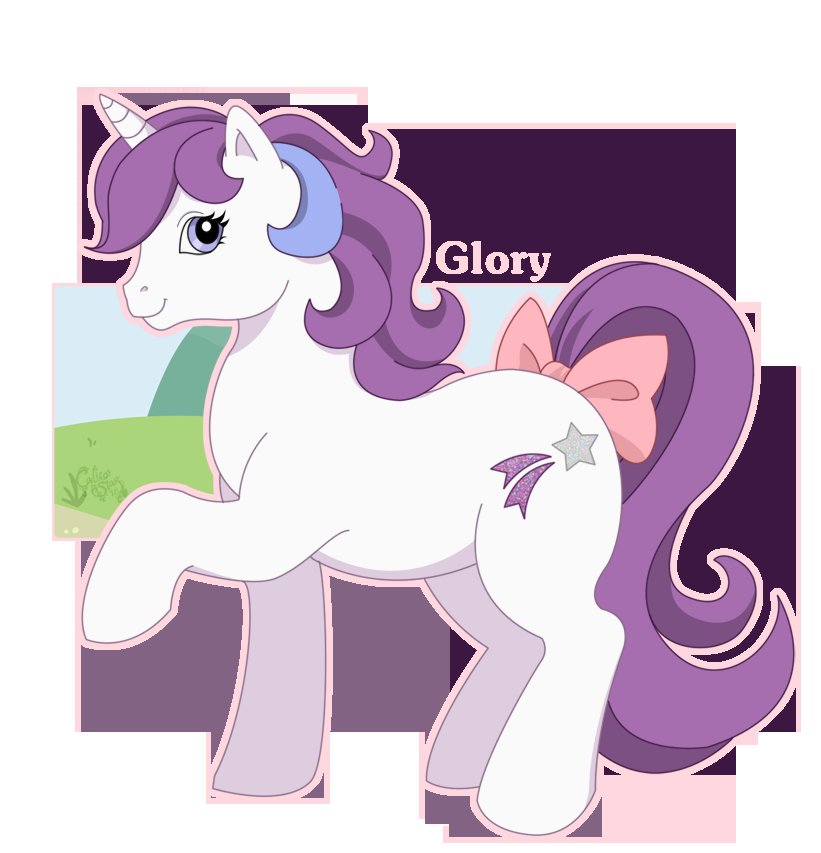 Glory - g1 pony, mlp, horse, my little pony, glory, unicorn - оригинал
