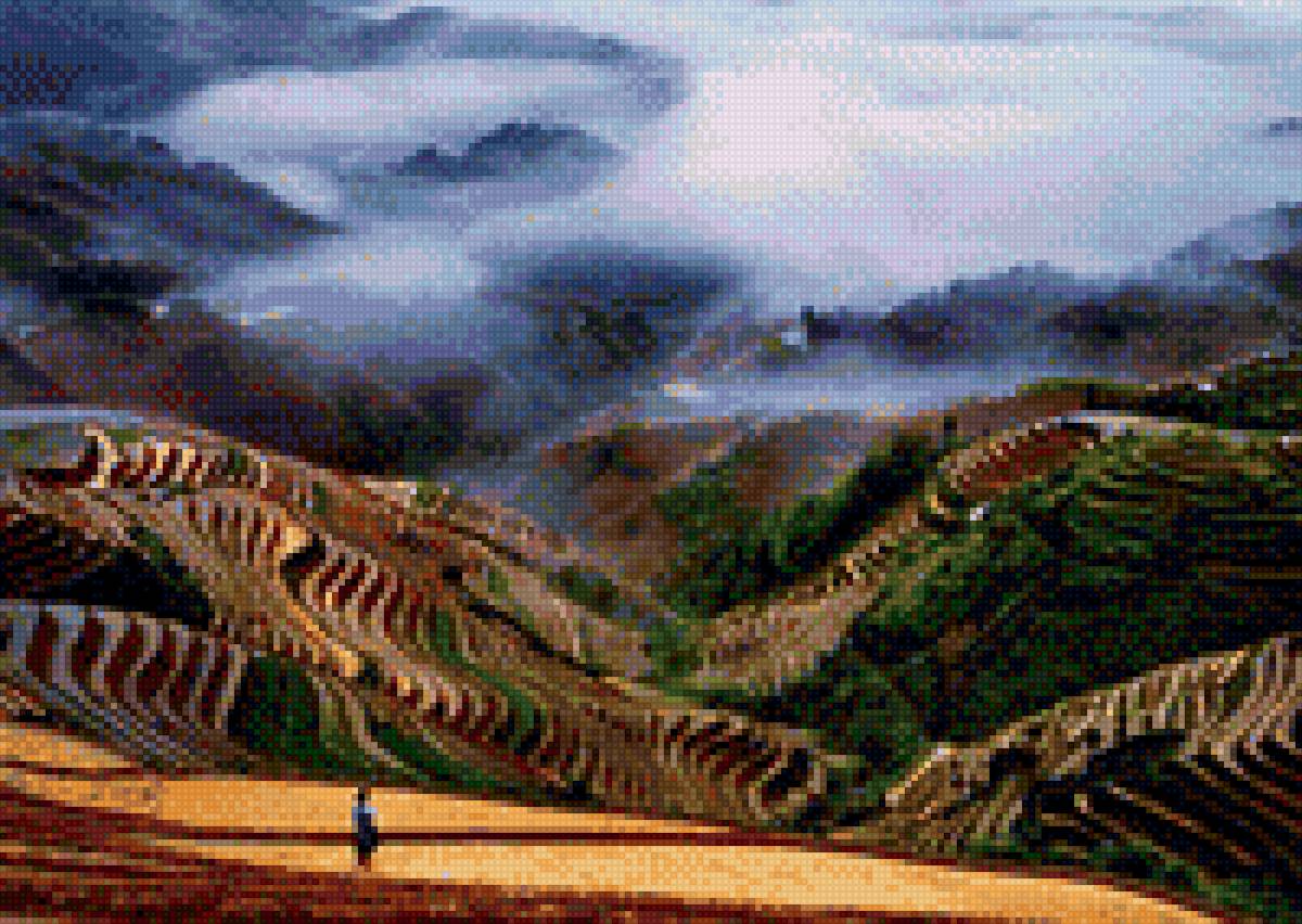 Красота - пейзаж, природа, пустыня - предпросмотр