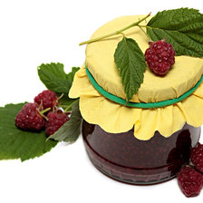 Схема вышивки «малиновое варенье»