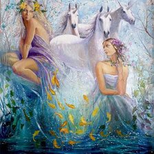 Схема вышивки «Девушка»