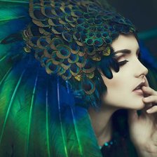 Схема вышивки «Пава»