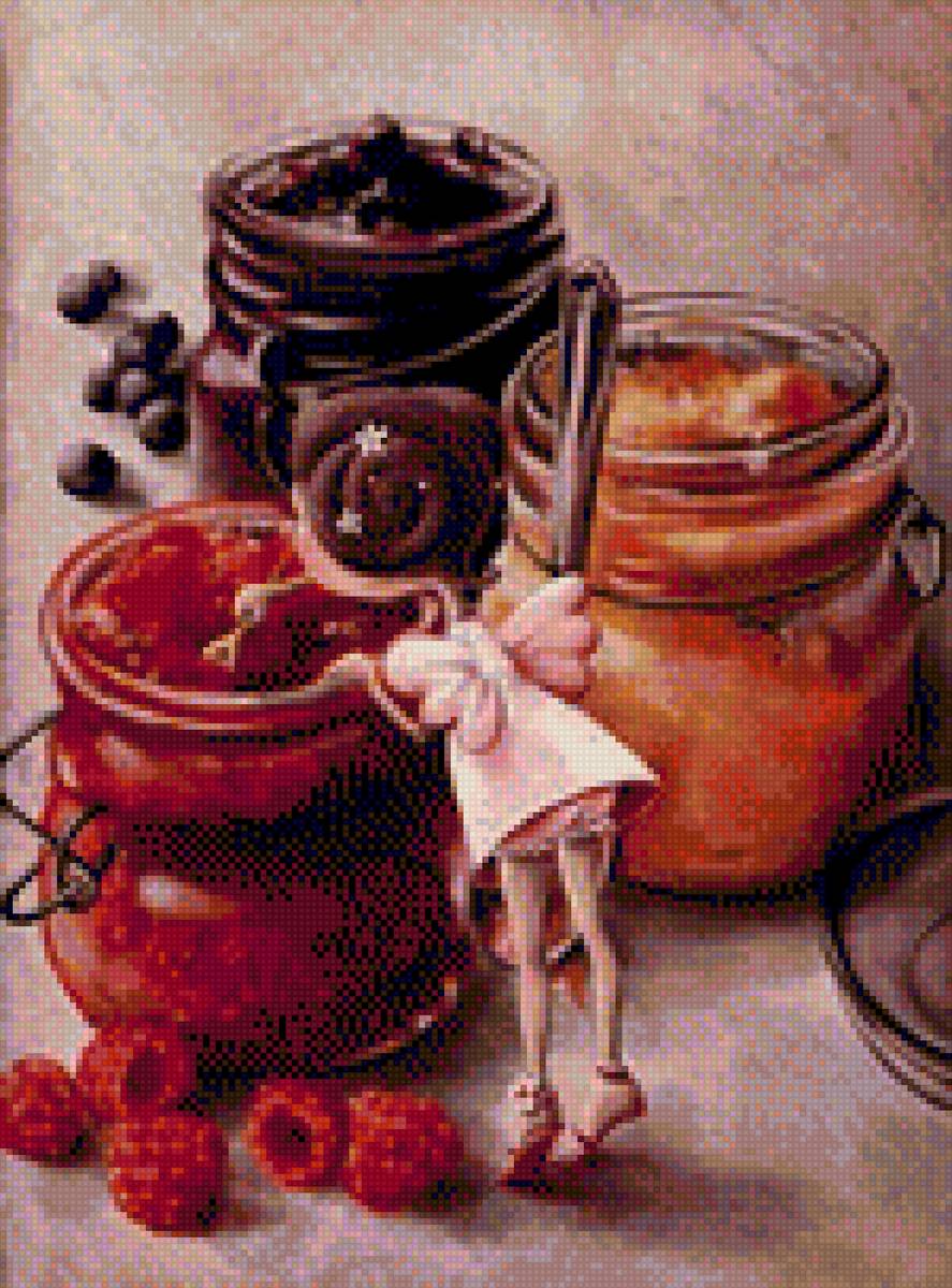 Фея ягодного варенья - фея, варенье, кухня - предпросмотр