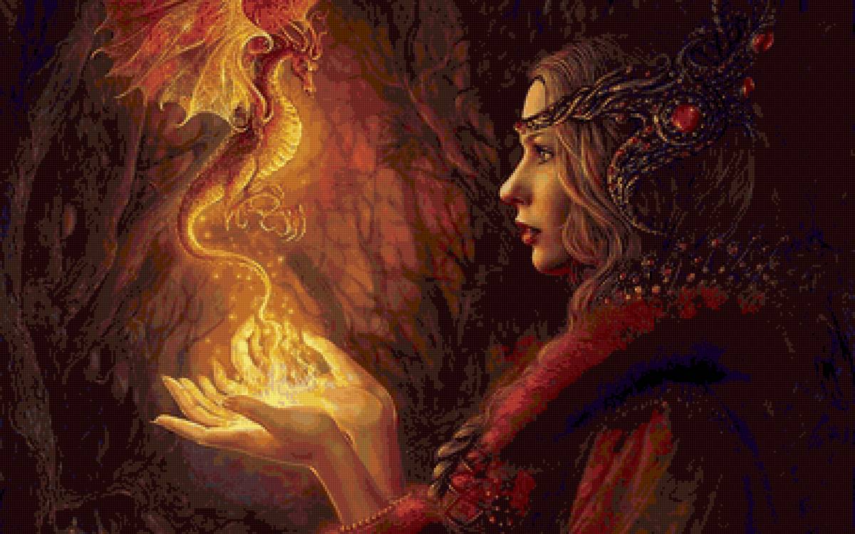 Огонек мой - фэнтези - предпросмотр