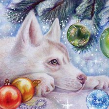 Схема вышивки «рождество»