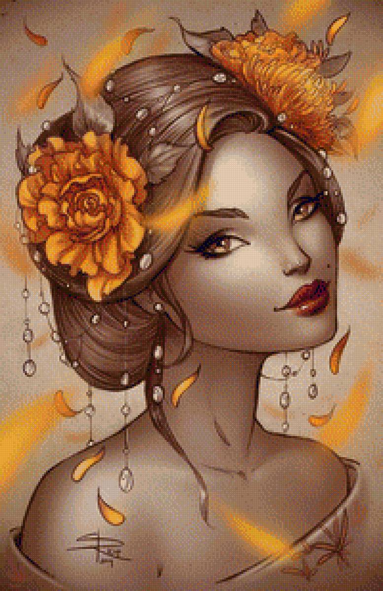 девушка лето - девушка, лето, восток - предпросмотр