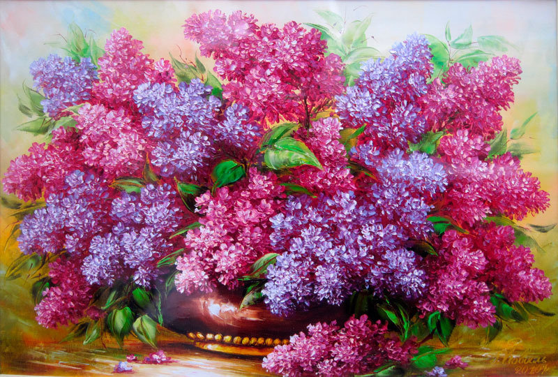 Красавица сирень - оригинал