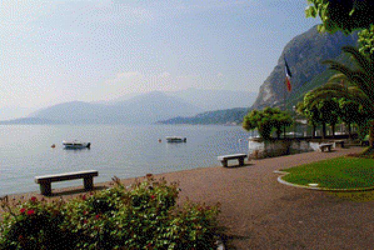 Озеро Комо в Италии - предпросмотр