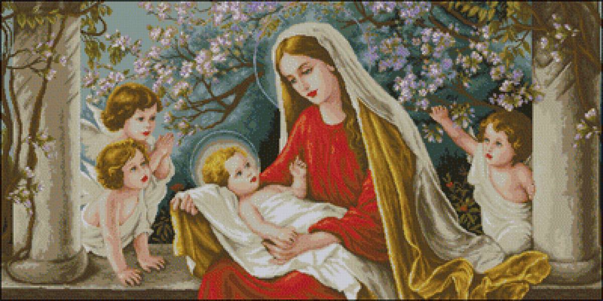 Мадонна с младенцем - предпросмотр