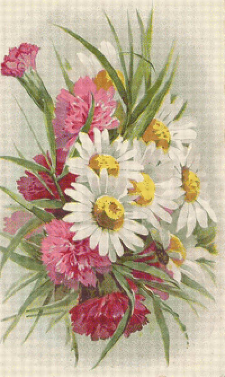 Букет - цветы - предпросмотр