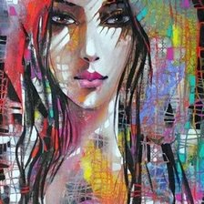 Схема вышивки «Абстракция 2»