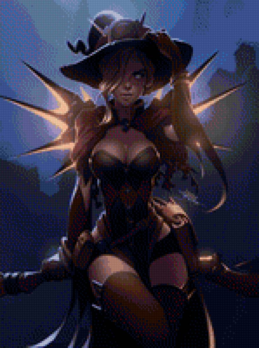 Overwatch Mercy Ведьмочка - мерси, ведьмочка, овервоч, ангел, overwatch, mercy - предпросмотр
