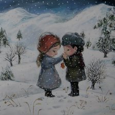 Схема вышивки «n..ch»