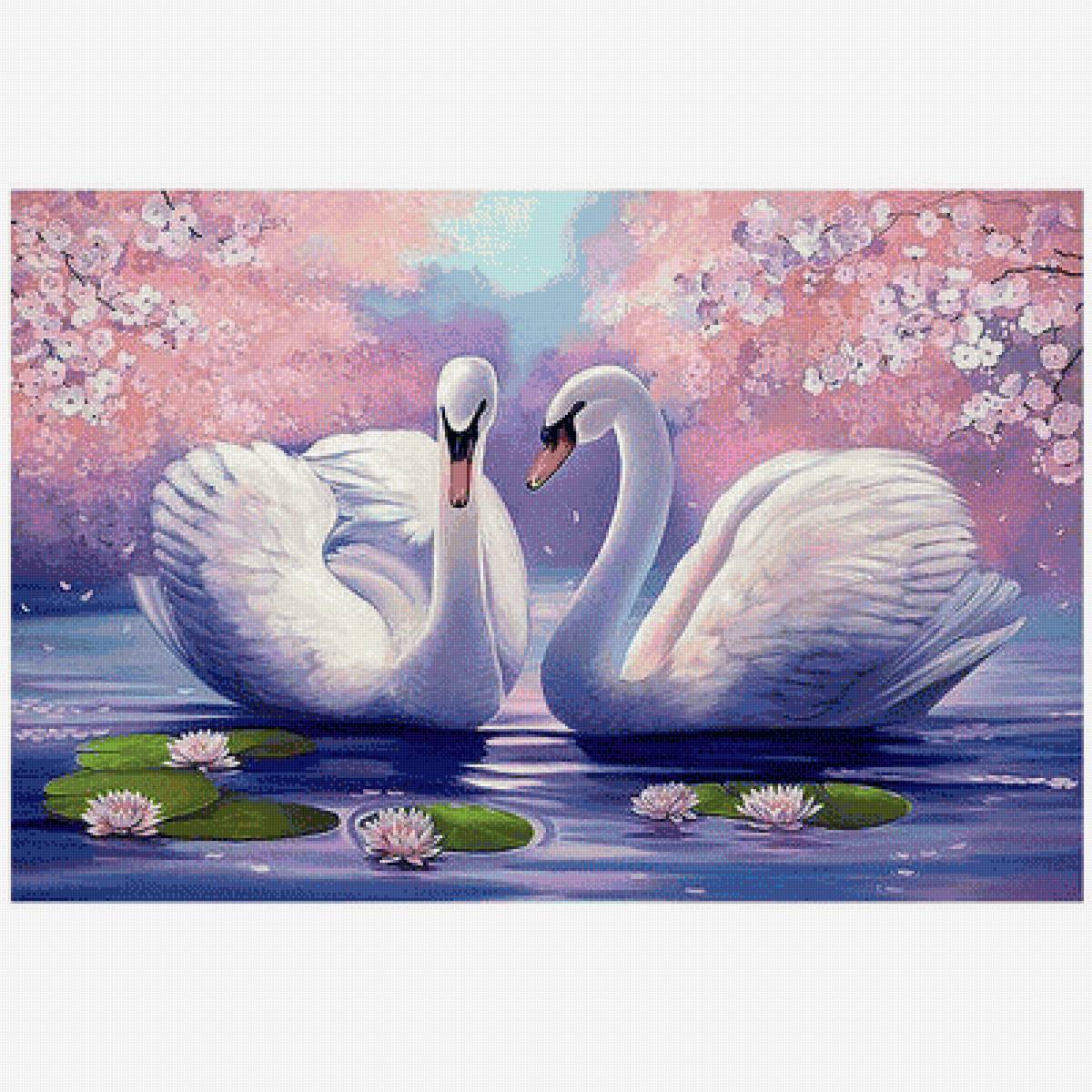 лебеди - предпросмотр