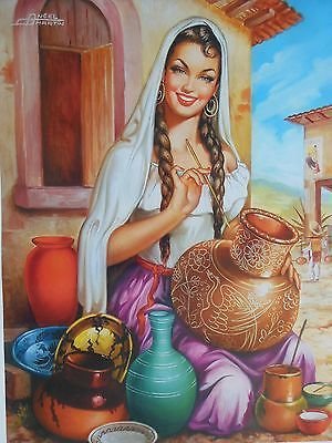 девушка-художница - девушка - оригинал