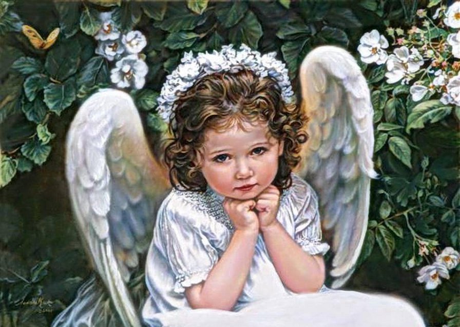 ангелок - ангел, ребенок - оригинал