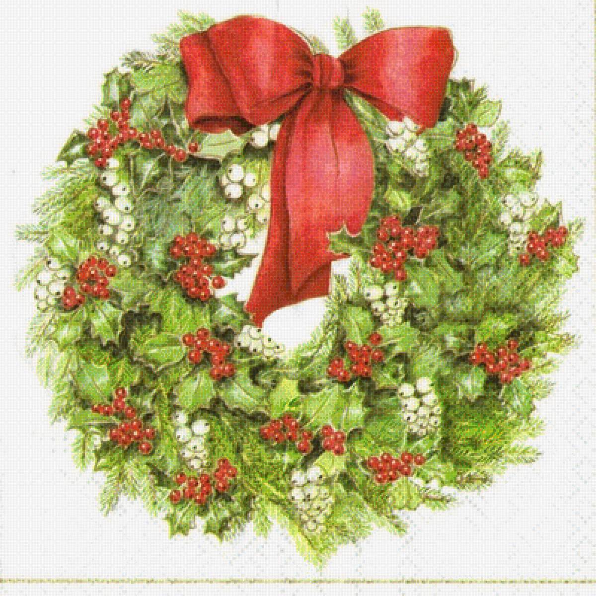 Vánoční věnec - предпросмотр