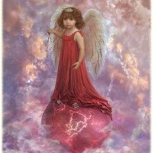 Схема вышивки «Andílek»