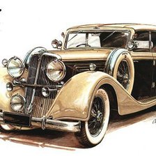 Схема вышивки «Автомобиль»