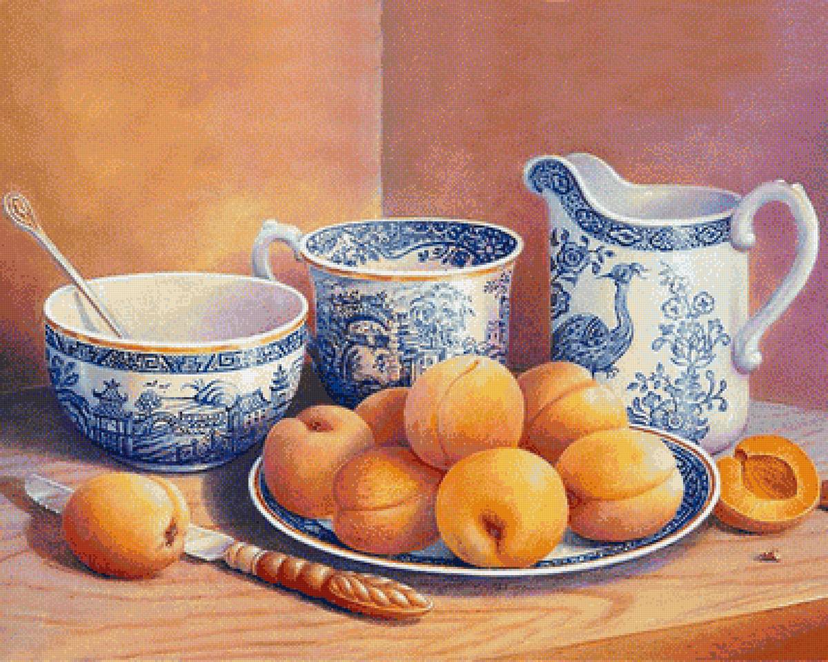 Ароматное лакомство - лакомство, абрикосы, натюрморт - предпросмотр