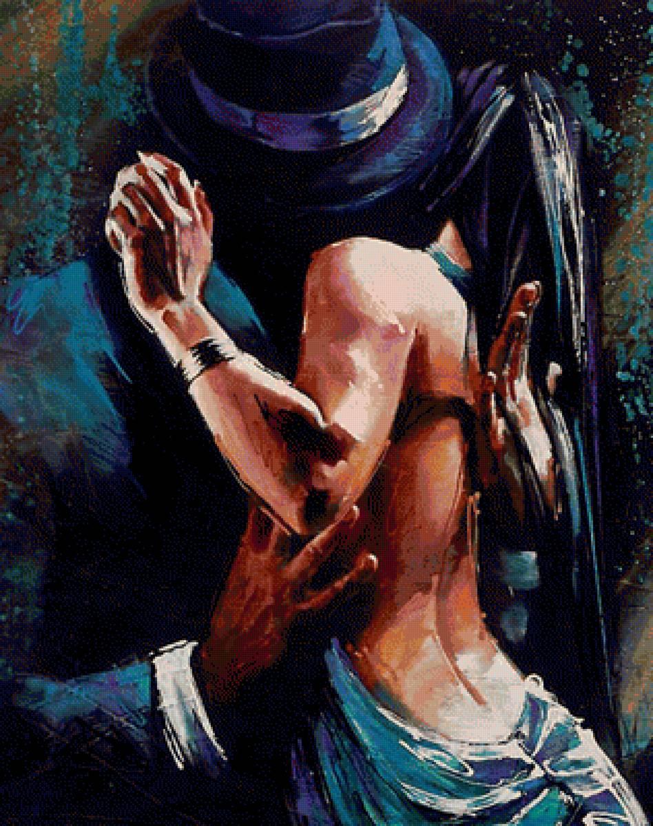 Энергия страсти - любовь, пара, люди, поцелуй - предпросмотр