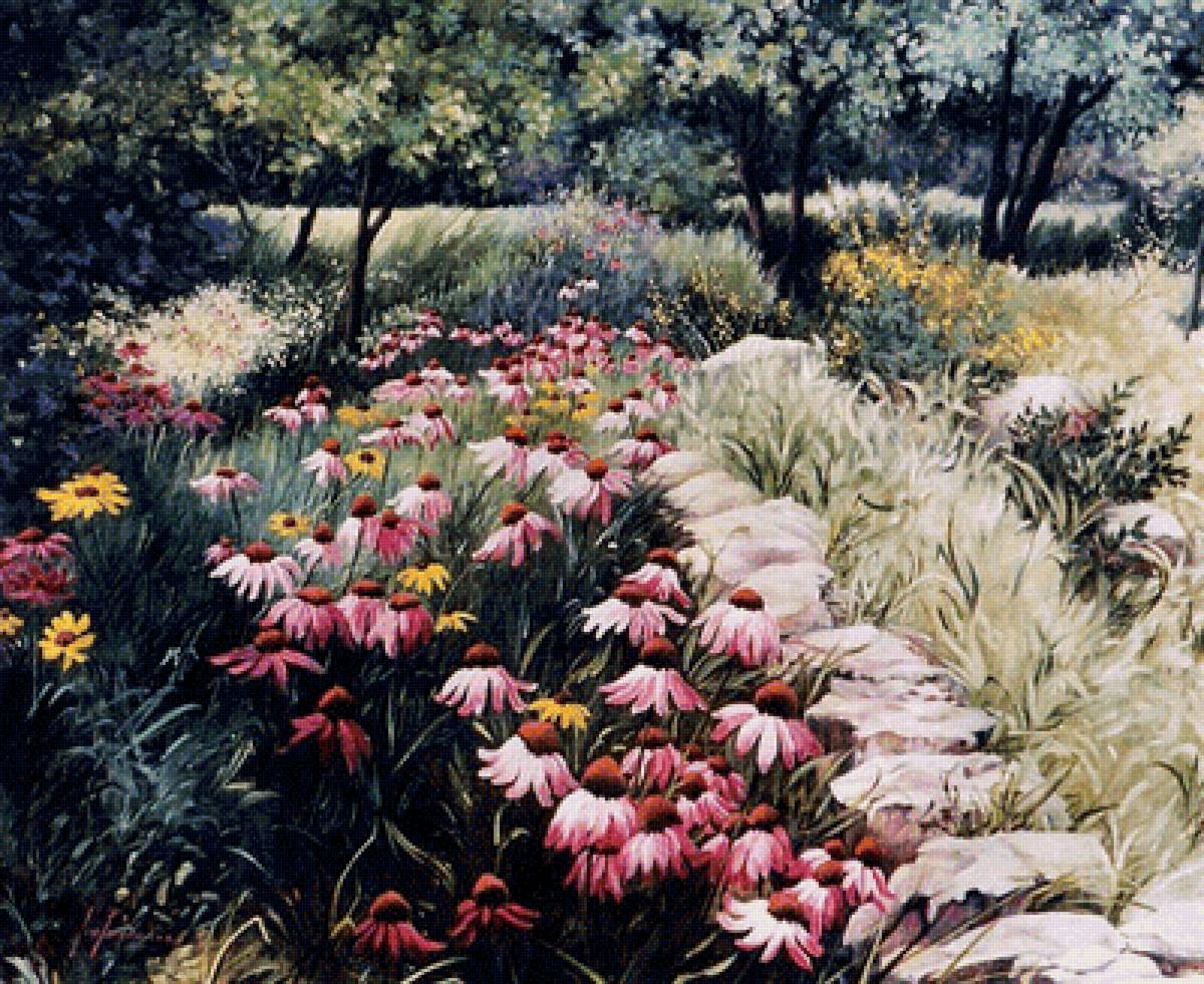 Лиз Паради Большой сад - цветы - предпросмотр