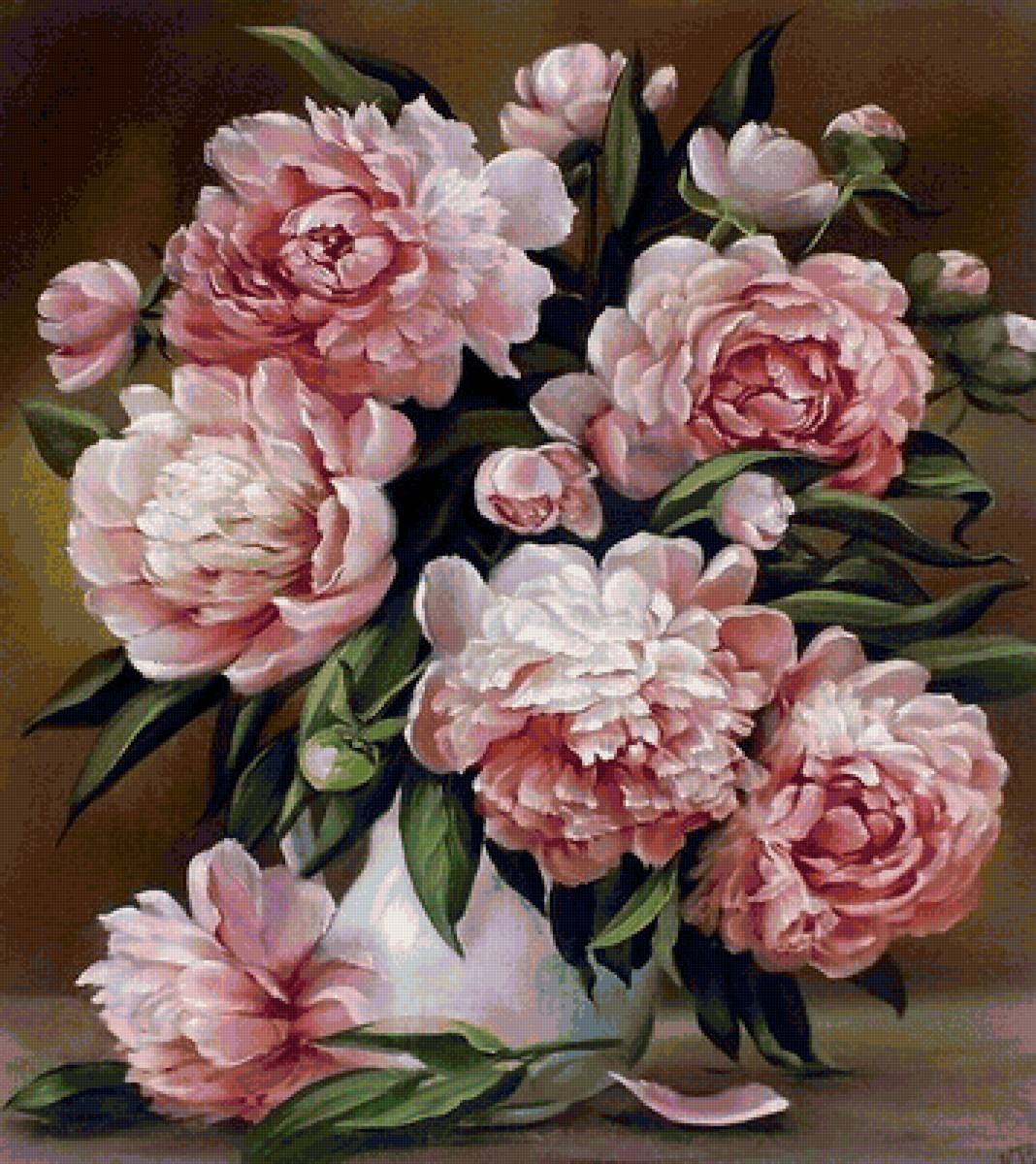 пионы - пионы, букет, цветы - предпросмотр