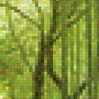 Предпросмотр схемы вышивки «Бамбуковый лес» (№1505856)